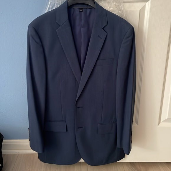 J.CREW LUDLOW TRAVELER SUIT JACKET IN ITALIAN WOOL SIZE 38S CADET BLUE A0536 - Picture 2 of 4